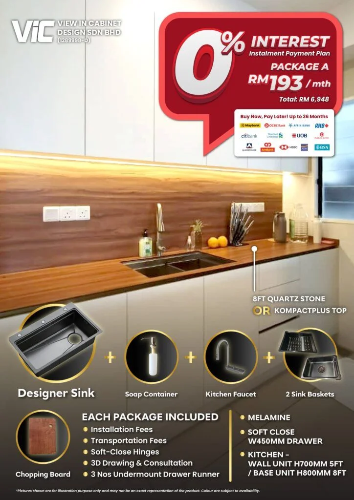 2408-Kitchen Cabinet - Promotion Package A