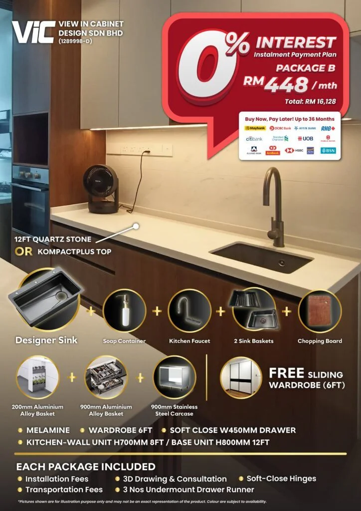 2408-Kitchen Cabinet - Promotion Package B