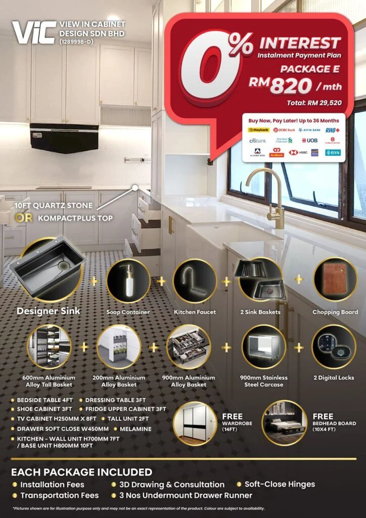 2408-Kitchen Cabinet - Promotion Package E