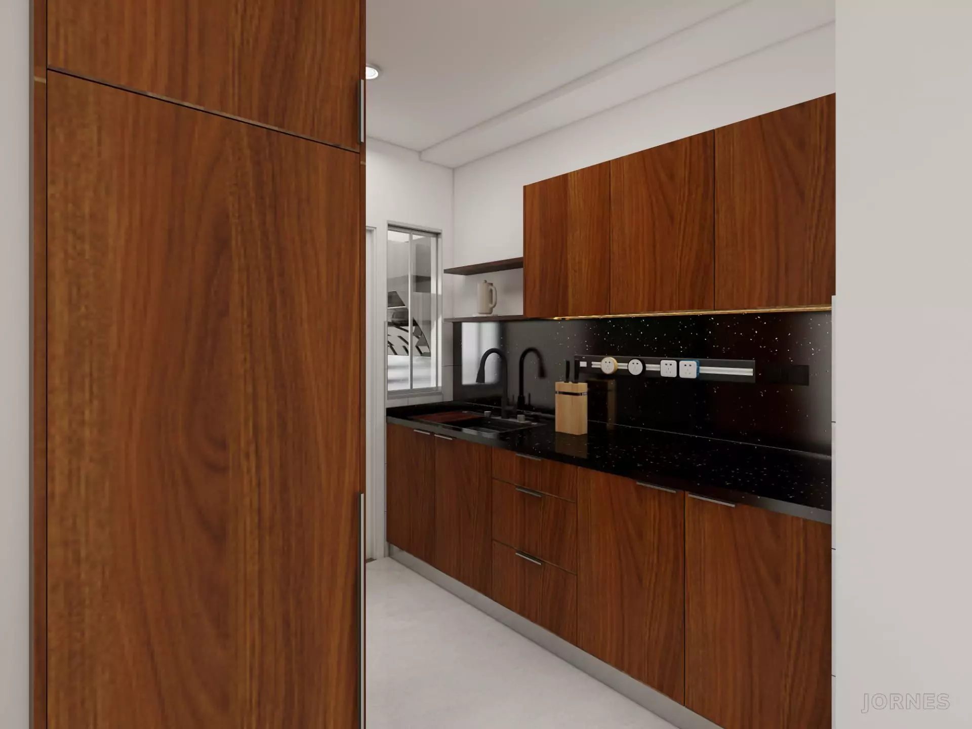 Mira Shorea Park Puchong - Kitchen cabinet cover 1 - cp