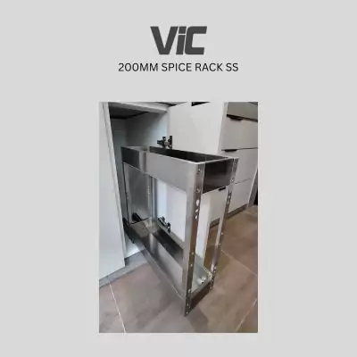 ViC 200mm Spice Rack SS